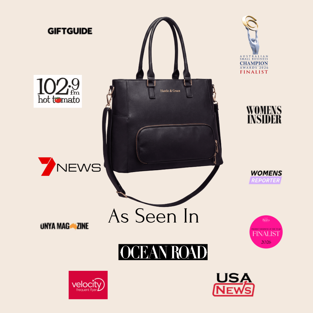 The Iluka Executive Tote - Charcoal