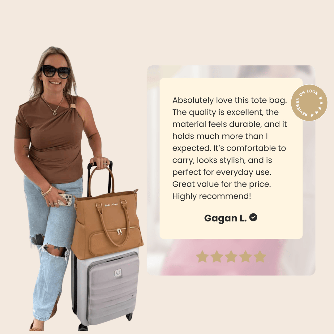 The Iluka Executive Tote - Driftwood