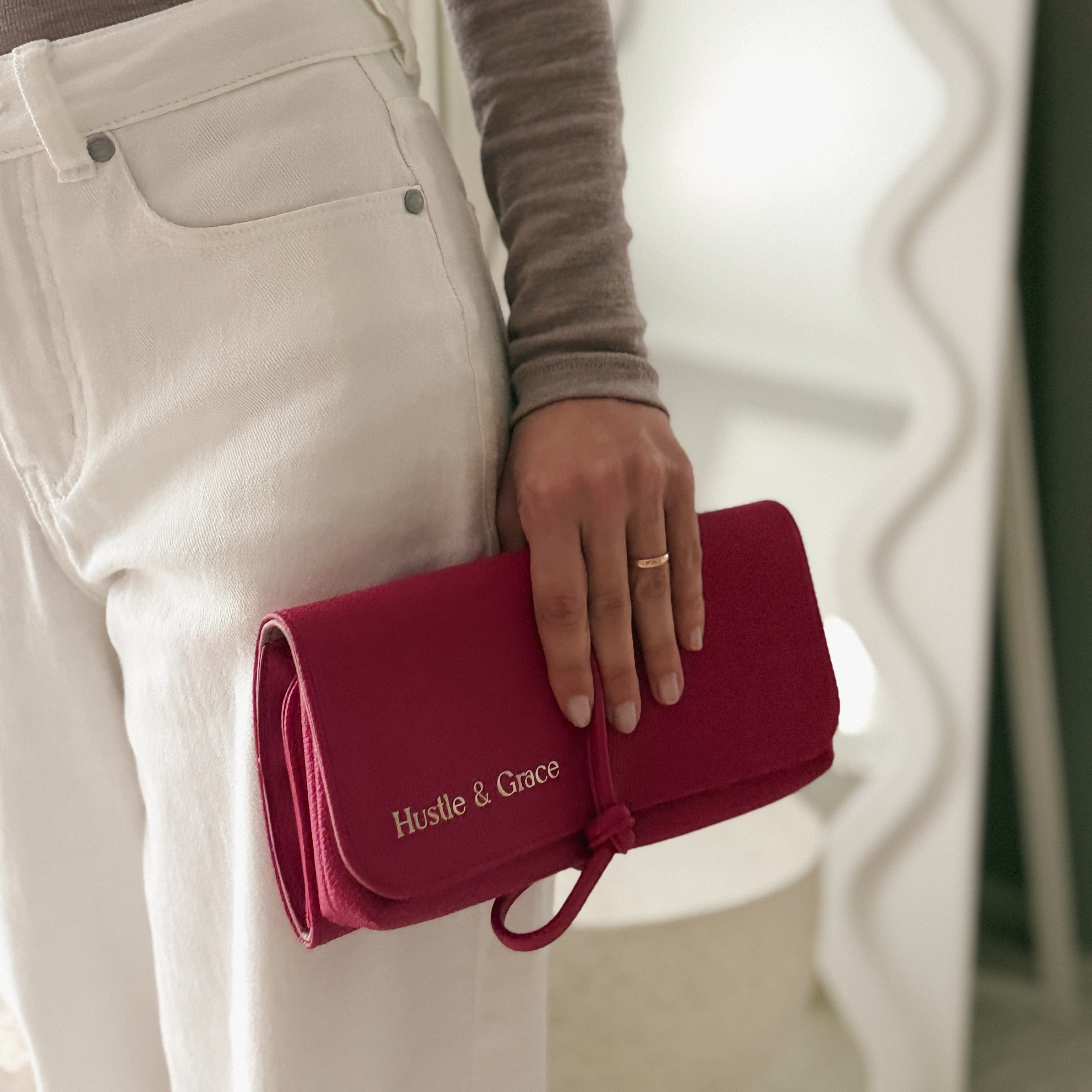 Marli Essentials Pouch Mulberry