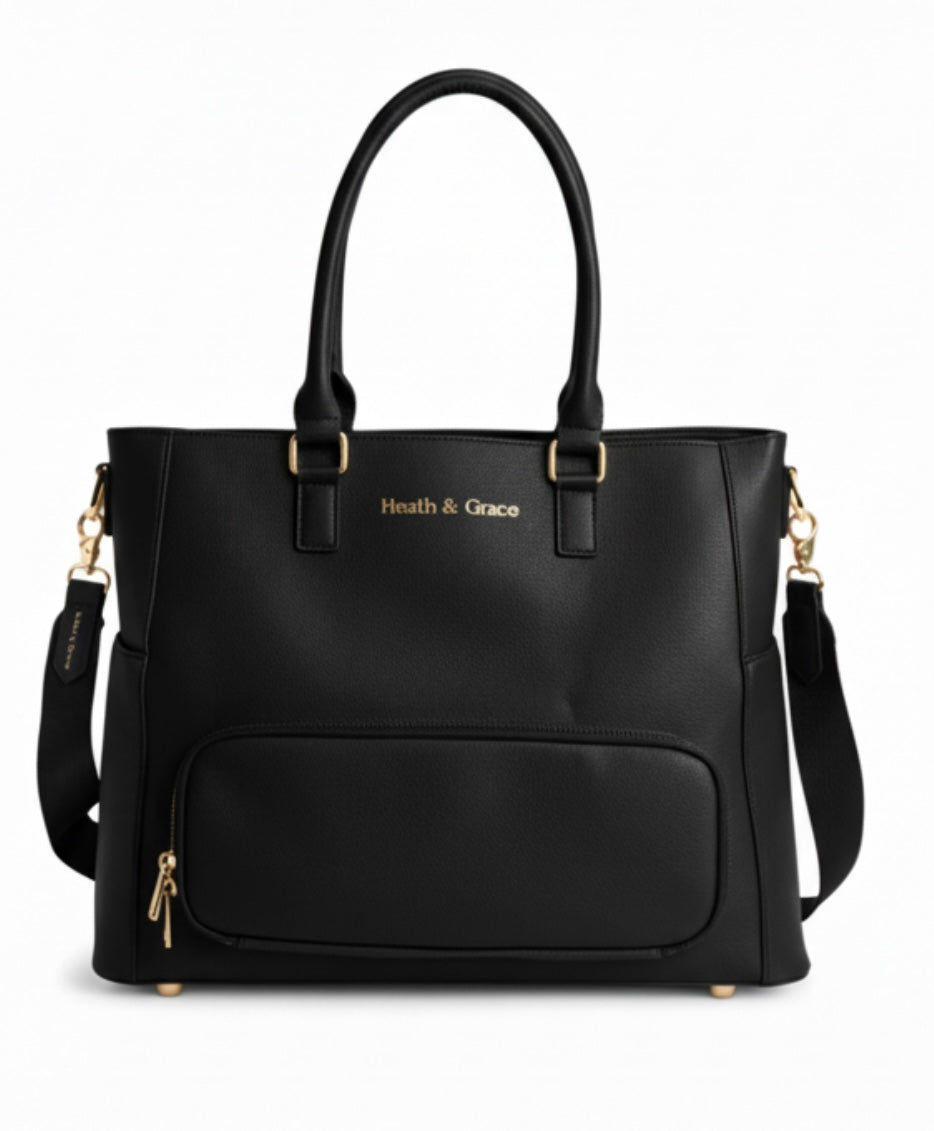 The Iluka Tote Bag Charcoal