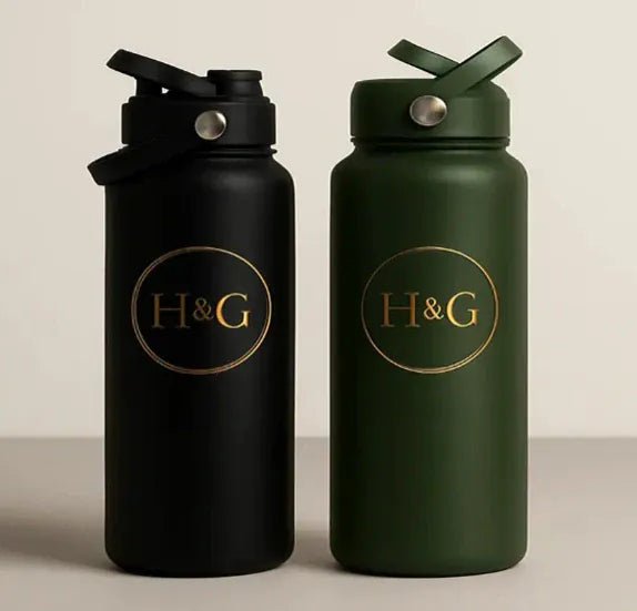 Charcoal Flask - Hustle And Grace