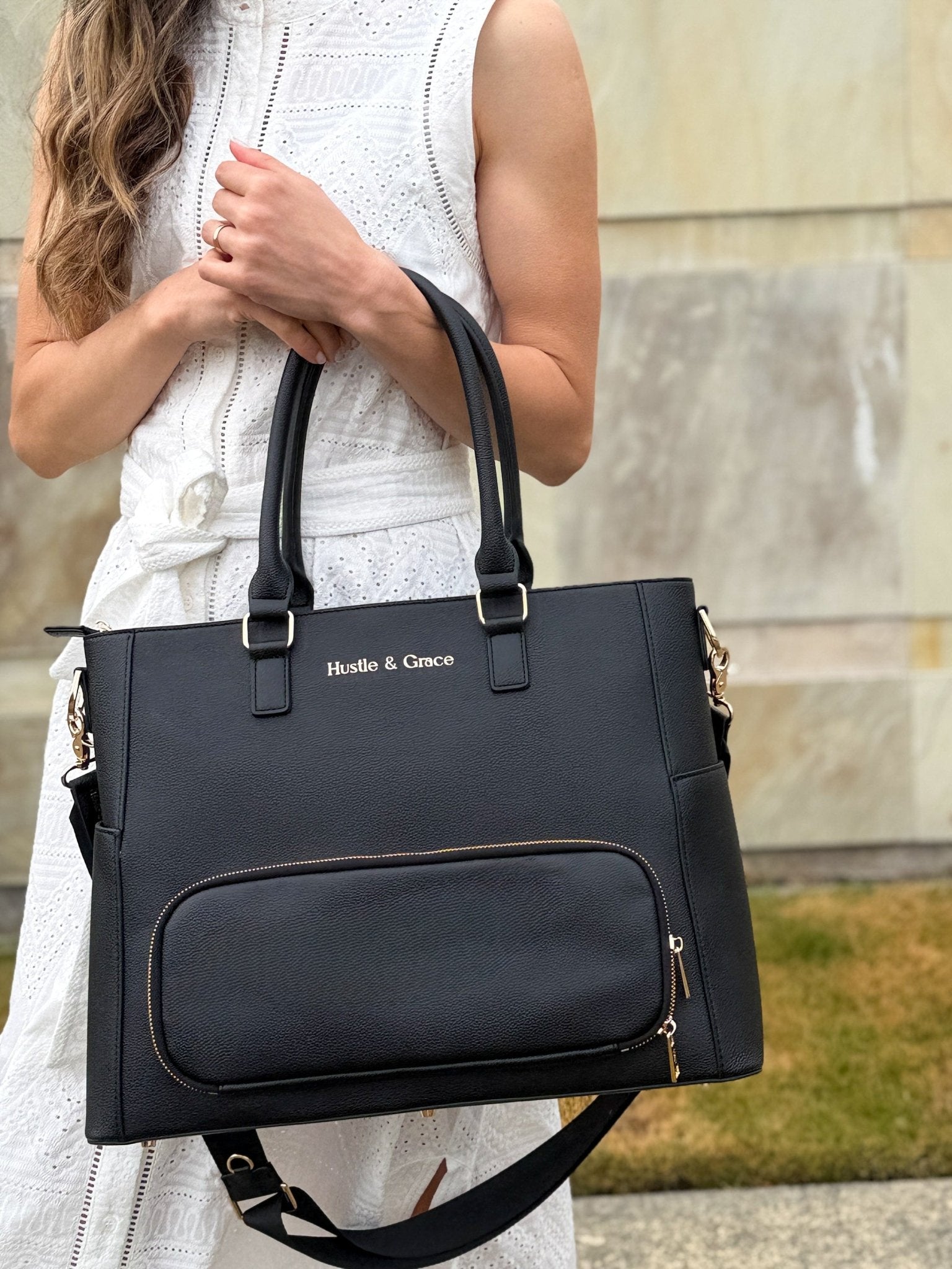 The Iluka Tote System Charcoal - Hustle And Grace