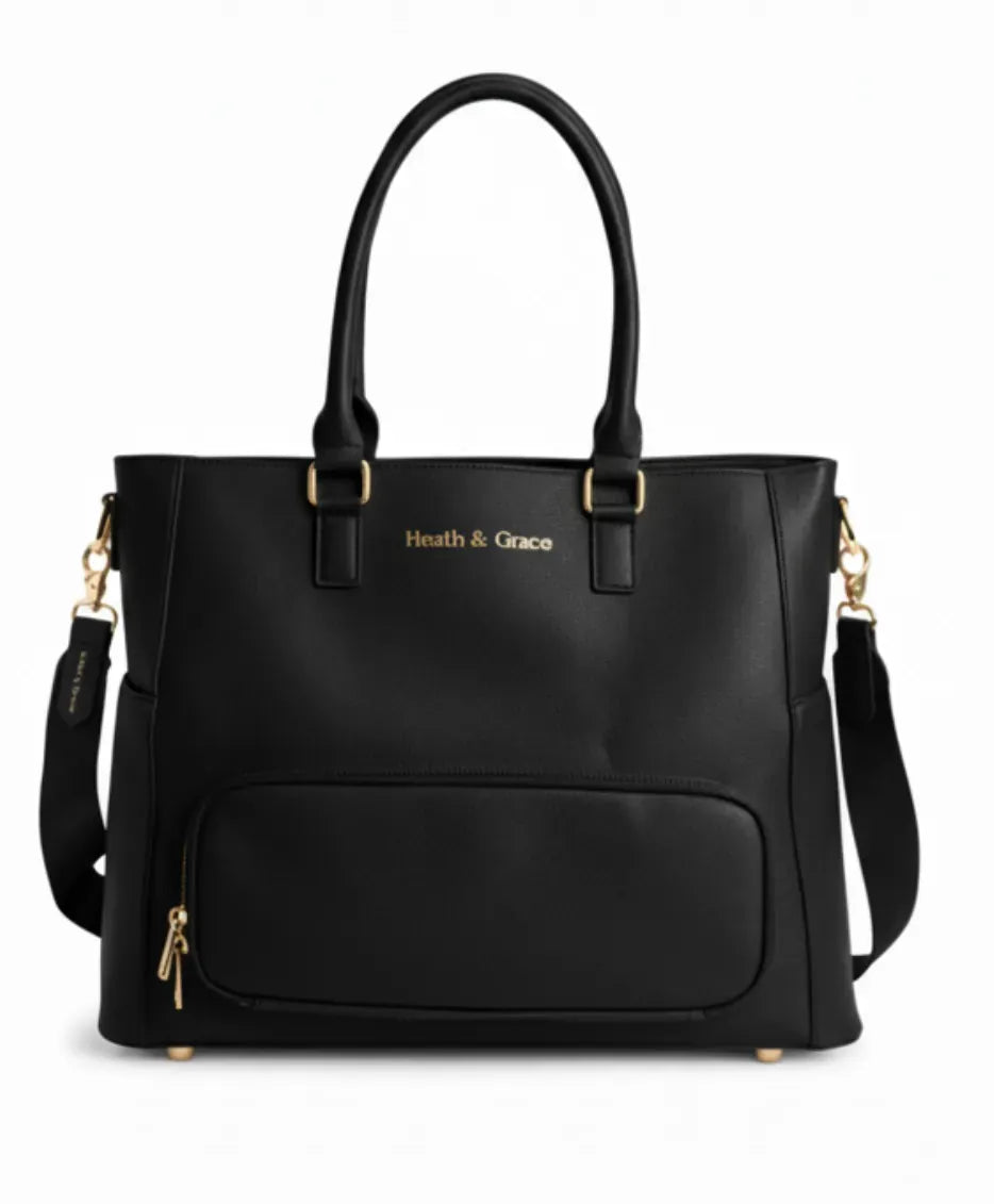 The Iluka Tote System Charcoal - Hustle And Grace