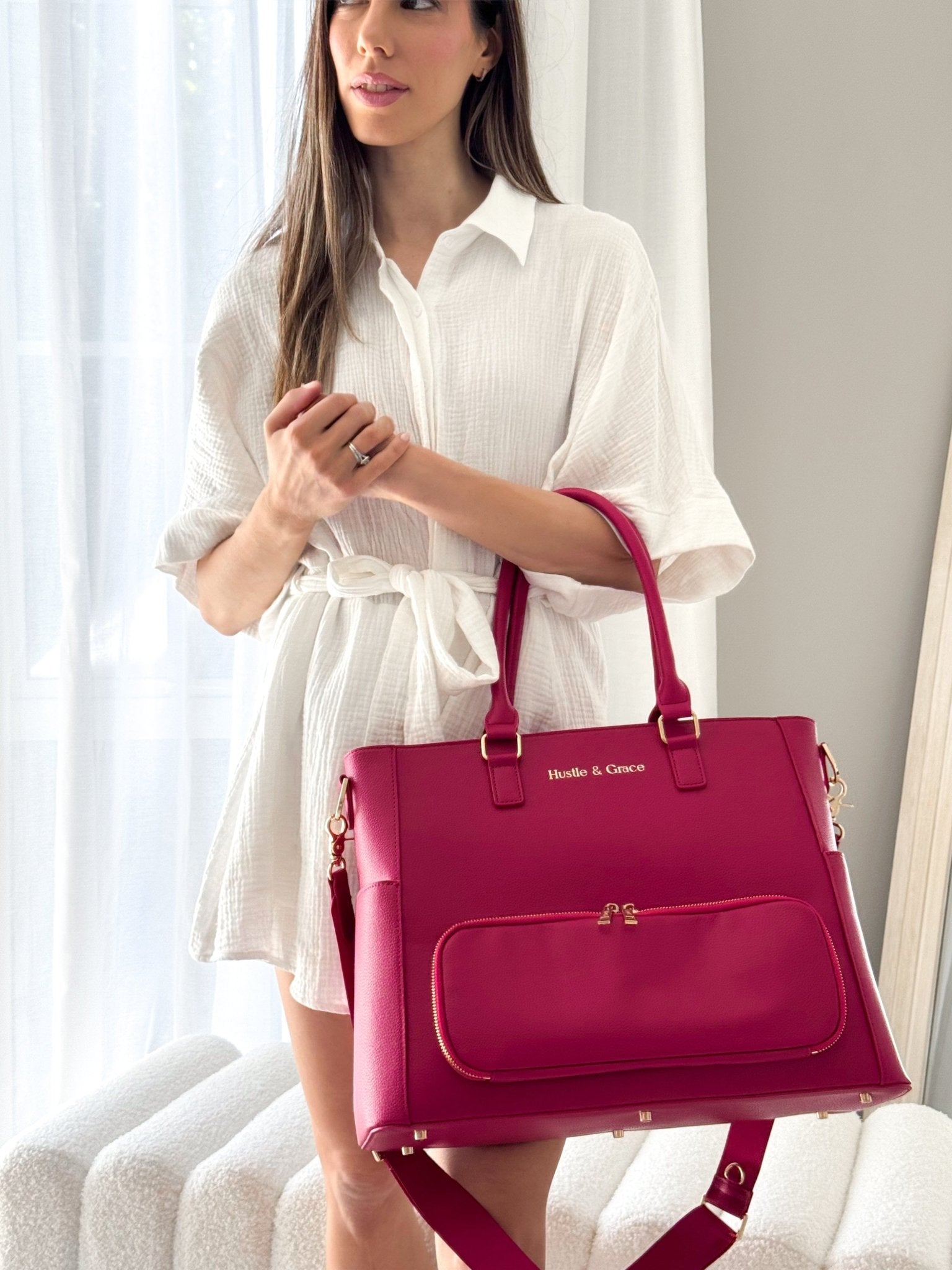 The Iluka Tote System Mulberry - Hustle And Grace